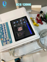Digital 12-lead 12-channel Electrocardiograph ECG/EKG CONTEC ECG1200G