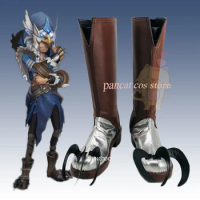 Identity V Naib Subedar Cosplay Shoes Halloween Long Boots Shoes Comic Cosplay Costume Prop Anime Cosplay Shoes Carnival Cos