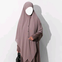 SAVA KHIMAR BANDANA (KHIBAN) BUTTON FRENCH SQUARE INSTAN BY HOUSE OF UGA (KHIMAR BANDANA SYARI CERUT