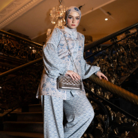 Mandjha Alexandra One Set Setelan Baju Lebaran 2025 By Ivan Gunawan