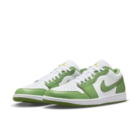 【NIKE 耐吉】運動鞋 休閒鞋 男鞋 AIR JORDAN 1 LOW SE Chlorophyll 綠色 喬丹 AJ1 低筒 氣墊(HF4823100)