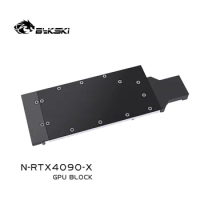 Bykski 4090 GPU Water Block Radiator For NVIDIA RTX 4090/Leadtek Geforce RTX 4090 Graphics Card Cool