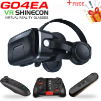 NEW VR shinecon 6.0 headset upgrade version virtual reality glasses 3D VR glasses headset helmets Game box Game box