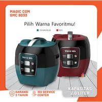 Magic Com Yong Ma SMC 8033 (2 Liter) / Yong Ma Penanak Nasi Eco Ceramic