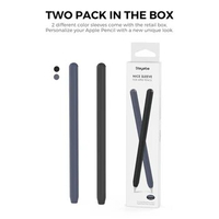 For Apple Pencil 2 Silicone Case Pencil Case For Apple 2nd Gen Tablet Touch Stylus Pen Protective Cover Pouch Portable Soft Case