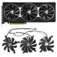 New RX 5700XT GPU Fan 95MM 85MM 4PIN CF1010U12S for XFX RX 5600 XT, RX 5700, RX 5700 XT Graphics Card Cooling Fan