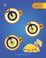 Element Pokemon Pikachu Sepeda Anak 16 Inch