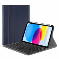 Keyboard Case for Ipad tablet 10.9 2022 Magnetic Keyboard Cover for Apple Ipad 10th Generation Wireless Russian Keyboard Funda