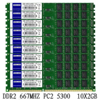 Weilaidi Desktop RAM DDR2 1GB 2GB 2g PC2-6400 800MHz PC2-5300 667MHZ PC DIMM Memoria 240 Pins For AMD Intel Computer
