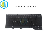 Laptop Backlit Keyboard English US For Dell For Alienware 15 13 R1 R2 04K8F6 4K8F6 NSK-LB1BC Notebook PC Backlight Keyboards