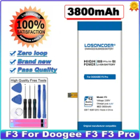 LOSONCOER F3 3800mAh For Doogee F3 Battery F3 Pro Battery