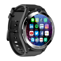 New Arrivals Android 11 Round Screen Smart Watch 6GB + 128GB Wifi GPS Fitness Tracker Smartwatch 4G Sim Support for Men