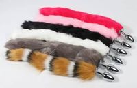 mainan plug bulu ekor rubah untuk pria wanita dewasa