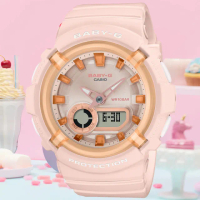 【CASIO 卡西歐】BABY-G 糖果色調雙顯腕錶 禮物推薦 畢業禮物(BGA-280SW-4A)