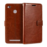 Casing Untuk Xiaomi Redmi S2 Armor Classic Retro Wallet Leather Case Super PE Leather Full 360 Degre