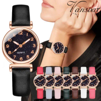 Fashion Thin Strap Casual Ladies Watch Simple Digital Dial All Match Rose Gold Case Ladies Watch