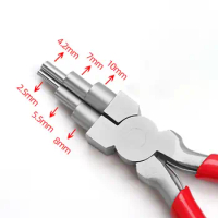 3 Pieces Wire Looping Tool Wire Looping Mandrel Bail Making Pliers Wire Plier Loopers Forming Rings Tool Wire Bending Pliers