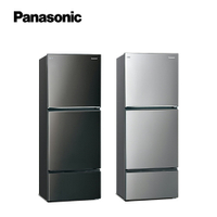 【Panasonic】無邊框鋼板系列496L三門電冰箱(NR-C493TV)(晶漾銀/晶漾黑)