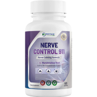 Nerve Control 911 - Phytage Labs 60 Capsules - All-Natural Plant-Based Nerve Health & Pain Managemen