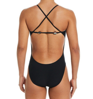 NIKE 初階造型扣環連身泳裝 一件式泳衣 NESSE013-001【陽光樂活】