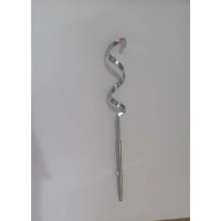 Stik / Pengocok / Beater Mixer Miyako Bentuk Spiral - Gepeng gear