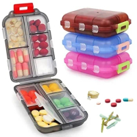 New Travel convenient medicine Pill Box pills dispenser pill Organizer Tablet Pillbox Case Container Drug Divider Drug Boxes