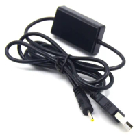 5V DC Power bank USB cable supply CA-PS200 ACK800 CA-PS800 for Canon A550 A200 A300 A400 A470 A430 A580 A520 A530 A720 E1 A590