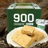ขายดี บล็อกบัสเตอร์ 900  MRE อาหารฉุกเฉินอัดแท่ง อาหารฉุกเฉินอัดแท่งของกองทัพ 200 กรัม(1ซองมี 4 ชิ้น