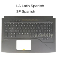 Backlit Palmrest Case Keyboard For ASUS ROG Strix SCAR Edition GL503VD GL503VM GL503GE GL703GE GL703VD GL703VM LA Spanish QWERTY