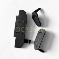 1set/3pcs Copy New EOS 80D USB cover/side cover/left cover For Canon EOS 80D Camera repair Parts