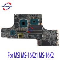 For MSI GS63 Mainboard MS-16K21 MS-16K2 Laptop Motherboard i7 7th Gen GTX1060/V6G 100% TEST OK