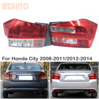 Auto Rear Bumper Light Tail Light Cover Brake Lamp Brake Light Housing For Honda CITY 2008-2011/2012-2014
