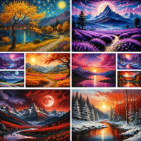 Landscape Wonderland Paint By Number 20x30 Crafts Kits For Adults Home Decoration Personalized Gift Ideas Free Shipping 2024 HOT