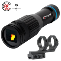 CUNSHE CS-X Thermal Night Vision Infrared Camera Patrol Hunting Rifle Scope Pellet Airsoft Sight Riflescope IR Imager Luneta