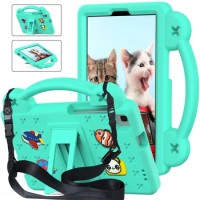 For Samsung Galaxy Tab A 8.0 2019 SM-T290 T295 Case EVA Shockproof Stand Tablet Cover for Galaxy Tab A7 Lite 8.7 inch 2021 Case