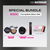 MAKE OVER Complete Glam Set: Hydrastay Prismatic Glass Cushion + Silky Smooth Translucent Powder But