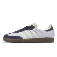 adidas 休閒鞋 Samba OG W 女鞋 紫白 復古 低筒 德訓鞋 愛迪達 JI4209