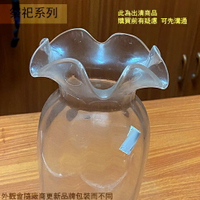 便宜出清 淡粉色 玻璃 花瓶台灣製造 花盆 插花 拜拜 佛具 供品