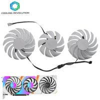 4Pin Cooler Fan Replace For COLORFUL GeForce RTX 3080 3070 3060 Ti iGame Ultra OC White RTX3080 RTX3070 Graphics Card Fan
