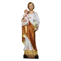 St.Joseph Sculpture Jesus Christ Statue Figurine Home Reigious Decoration Catholic Decor Gift 50cm