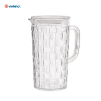 Ca mây đan 2000ml Hokori cao cấp, ca kính, ca nhựa trong 2l Việt Nhật, ca đựng nước uống