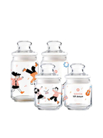 ชุดขวดโหล Storage Jar Set Dance สีชมพู
