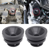 2x For Mazda 2 3 6 CX-3 CX-5 P30110238 Engine Upper Cover Trim Rubber Grommet Mount Bush Buffer Sleeve Pads Guard Plate Cushions
