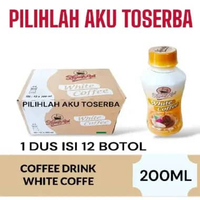 Kopi Kapal Api ( Coffee Drink ) White Coffee Kemasan Botol - ( HARGA 6 BOTOL )