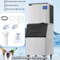 Iceler Mesin Es Batu Commercial Ice Maker 350Kg/24Jam Ice Cube Machine