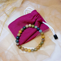 Gelang Batu Alam / FOSIL MANI GAJAH /ORIGINAL / 100% ALAMI