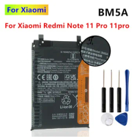 BM5A Replacement Battery For Xiaomi MIUI Redmi Note 11 Pro High Quality Mobile Phone Battery + Tools