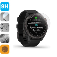 2pcs 9H Tempered Glass Screen Protectors for Garmin Approach S42 Golf Smartwatch Accessories