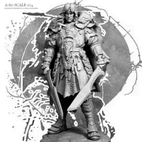 1/24 Resin model kits figure colorless and self-assembled A-817