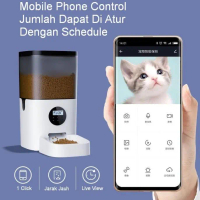 New Smart Wifi Pet Feeder Otomatis Seperti Bardi Smart life Tuya Kucing